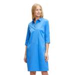 Blusenkleid von Vera Mont, in der Farbe Blau, aus Baumwolle, andere Perspektive, Vorschaubild