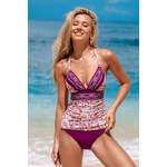 Pinkes Boho-Tankini-Oberteil der Marke CUPSHE