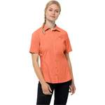 T-Shirt von Jack Wolfskin, in der Farbe Orange, aus Polyester, andere Perspektive, Vorschaubild