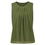 Klassische Bluse von Zero, in der Farbe Grün, aus Polyester, andere Perspektive, Vorschaubild