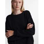 Sweatshirt von Pieces, in der Farbe Schwarz, aus Polyester, andere Perspektive, Vorschaubild