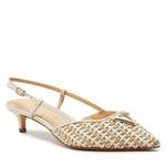 Slingpump von Guess, in der Farbe Beige, aus Polyurethan, andere Perspektive, Vorschaubild