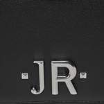 Umhängetasche von John Richmond, in der Farbe Schwarz, aus Polyurethan, andere Perspektive, Vorschaubild