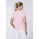 T-Shirt von Polo Sylt, in der Farbe Rosa, aus Baumwolle, andere Perspektive, Vorschaubild