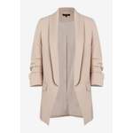 Jackenblazer von MORE&MORE, in der Farbe Beige, aus Polyester, andere Perspektive, Vorschaubild