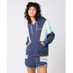 Kapuzenpullover von Rip Curl, in der Farbe Blau, aus Polyester, andere Perspektive, Vorschaubild