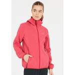 Softshelljacke von WHISTLER, in der Farbe Rot, aus Polyester, andere Perspektive, Vorschaubild