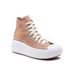 Plateau Sneaker von Converse, in der Farbe Beige, aus Stoff, andere Perspektive, Vorschaubild