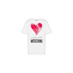T-Shirt von Moschino, in der Farbe Weiss, aus Baumwolle, Vorschaubild