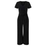 Jumpsuit von MORE&MORE, in der Farbe Schwarz, aus Polyester, andere Perspektive, Vorschaubild