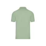 Poloshirt von Trigema, in der Farbe Grün, aus Polyester, andere Perspektive, Vorschaubild