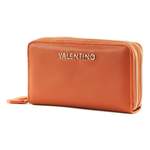 Geldbörse von VALENTINO BAGS, in der Farbe Orange, aus Polyurethan, andere Perspektive, Vorschaubild