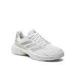 Tennisschuhe von Adidas, in der Farbe Weiss, aus Textil, andere Perspektive, Vorschaubild