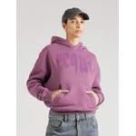 Sweatshirt von Pequs, in der Farbe Lila, andere Perspektive, Vorschaubild