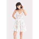 Sommerkleid von Aiki Keylook, in der Farbe Weiss, aus Viskose, andere Perspektive, Vorschaubild