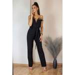 Jumpsuit von Lelü Fashion, in der Farbe Schwarz, andere Perspektive, Vorschaubild