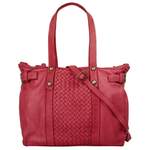 Shopper von Samantha Look, in der Farbe Rot, aus Leder, andere Perspektive, Vorschaubild