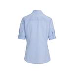 Klassische Bluse von seidensticker, in der Farbe Blau, aus Baumwolle, andere Perspektive, Vorschaubild