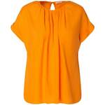 Blusenshirt von seidensticker, in der Farbe Orange, aus Viskose, andere Perspektive, Vorschaubild