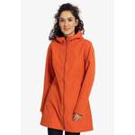 Softshelljacke von Elkline, in der Farbe Orange, aus Polyester, andere Perspektive, Vorschaubild