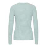 Langarmshirt von Ichi, in der Farbe Weiss, aus Polyester, andere Perspektive, Vorschaubild