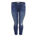 Jegging von ONLY CARMAKOMA, in der Farbe Blau, aus Polyester, andere Perspektive, Vorschaubild