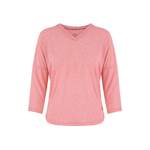 T-Shirt von Sherpa, in der Farbe Rosa, aus Polyester, andere Perspektive, Vorschaubild