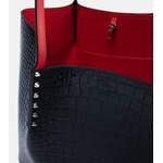 Shopper von Christian Louboutin, in der Farbe Schwarz, aus Leder, andere Perspektive, Vorschaubild