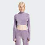 Bluse von adidas Originals, in der Farbe Lila, aus Polyester, andere Perspektive, Vorschaubild