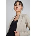 Sweatblazer von Ichi, in der Farbe Beige, aus Polyester, andere Perspektive, Vorschaubild