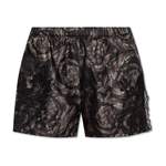 Versace, Seidenpyjama-Shorts der Marke Versace