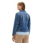 Jeansjacke von Tom Tailor Plus, in der Farbe Blau, aus Baumwolle, andere Perspektive, Vorschaubild