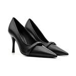 High Heel Pump von Furla, in der Farbe Schwarz, aus Textil, andere Perspektive, Vorschaubild