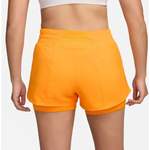 Sportshorts von Nike, in der Farbe Orange, aus Polyester, andere Perspektive, Vorschaubild