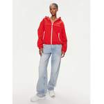 Windbreaker von Tommy Jeans, in der Farbe Rot, aus Polyester, andere Perspektive, Vorschaubild