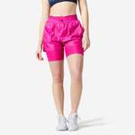 Shorts von Domyos, in der Farbe Rosa, aus Polyester, andere Perspektive, Vorschaubild