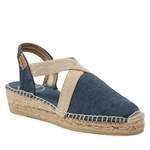 Espadrille von Toni Pons, in der Farbe Blau, aus Textil, andere Perspektive, Vorschaubild