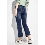 5-Pocket-Hose von cecil, in der Farbe Blau, aus Jeans, andere Perspektive, Vorschaubild