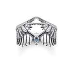 Fingerring von Thomas Sabo, in der Farbe Silber, andere Perspektive, Vorschaubild