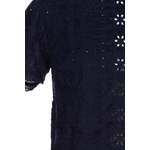 Klassische Bluse von Marks & Spencer, in der Farbe Blau, aus Baumwolle, andere Perspektive, Vorschaubild
