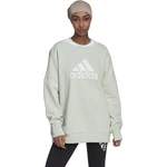 Sweatshirt von Adidas, in der Farbe Grau, aus Baumwolle, andere Perspektive, Vorschaubild