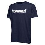 T-Shirt von Hummel, in der Farbe Blau, aus Baumwolle, andere Perspektive, Vorschaubild