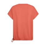 Rundhalsshirt von Soyaconcept, in der Farbe Orange, aus Polyester, andere Perspektive, Vorschaubild
