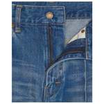 Gerade Jeans von Saint Laurent, in der Farbe Blau, aus Baumwolle, andere Perspektive, Vorschaubild