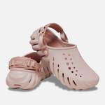 Clog von Crocs, in der Farbe Rosa, aus Kunststoff, andere Perspektive, Vorschaubild