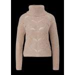 Rollkragenpullover von QS, in der Farbe Beige, aus Polyacryl, Vorschaubild