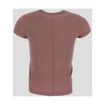 T-Shirt von Rick Owens, in der Farbe Rosa, aus Baumwolle, andere Perspektive, Vorschaubild