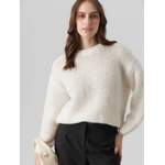 Sonstige Pullover von Vero Moda, in der Farbe Weiss, aus Polyester, andere Perspektive, Vorschaubild