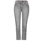 Jegging von cecil, in der Farbe Grau, aus Polyester, andere Perspektive, Vorschaubild