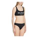 Bikini von Balmain, in der Farbe Schwarz, aus Elasthan, andere Perspektive, Vorschaubild